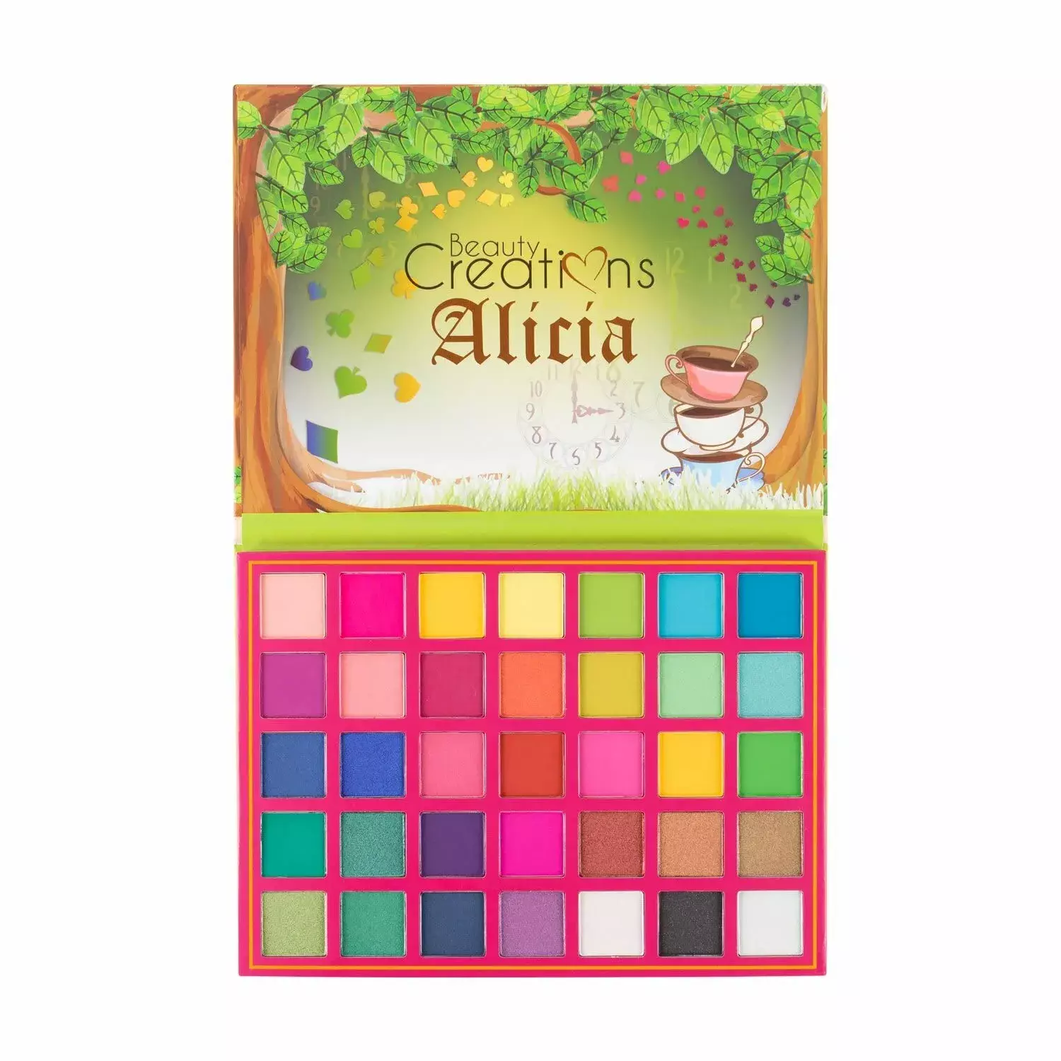 Beauty Creations 35 Color Pro Eyeshadow Palette 6 Styles - ALICIA (56.2g)