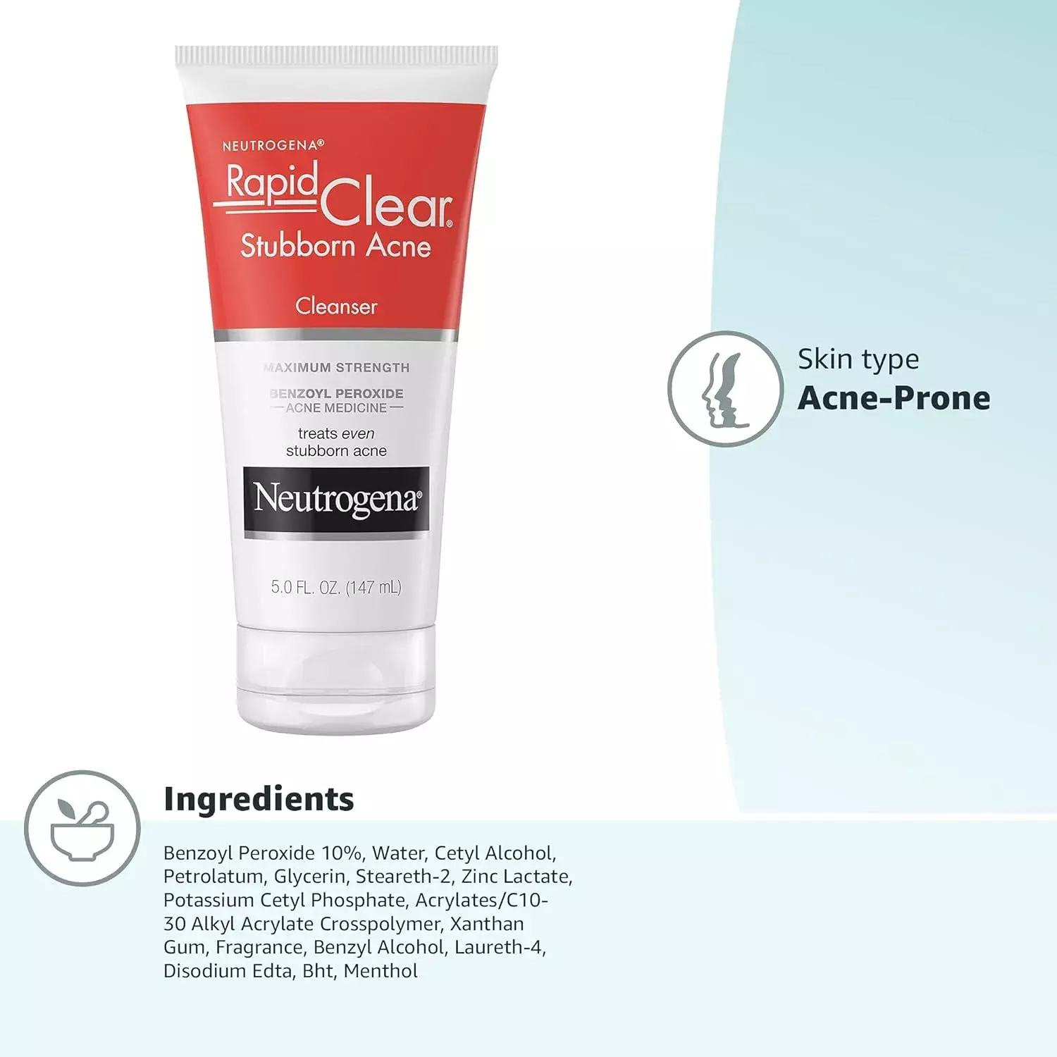 Neutrogena Rapid Clear Stubborn Acne Cleanser