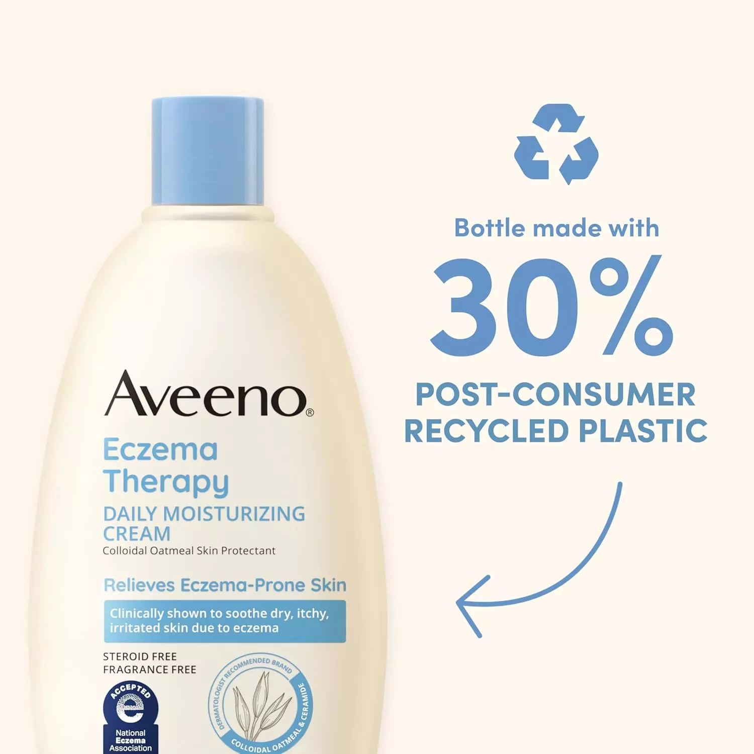 Aveeno Eczema Therapy Daily Moisturizing Cream (354ml)