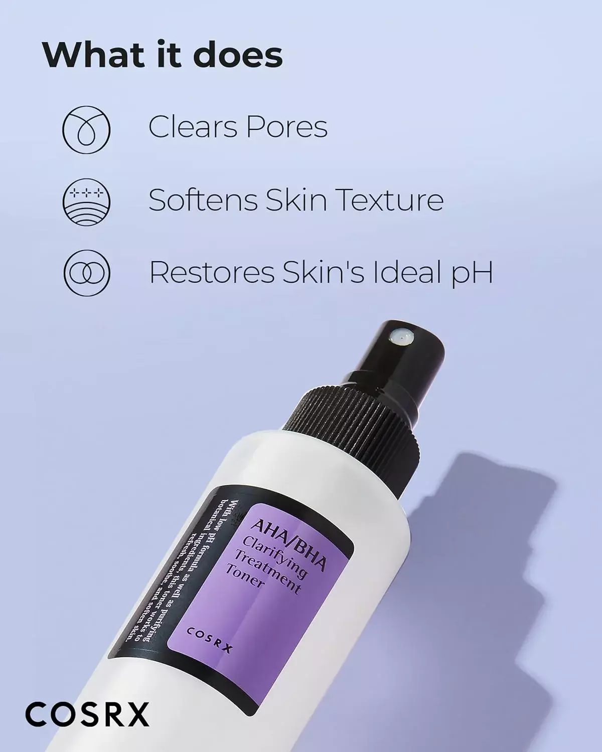 Cosrx AHA/BHA Clarifying Treatment Toner (150ml)