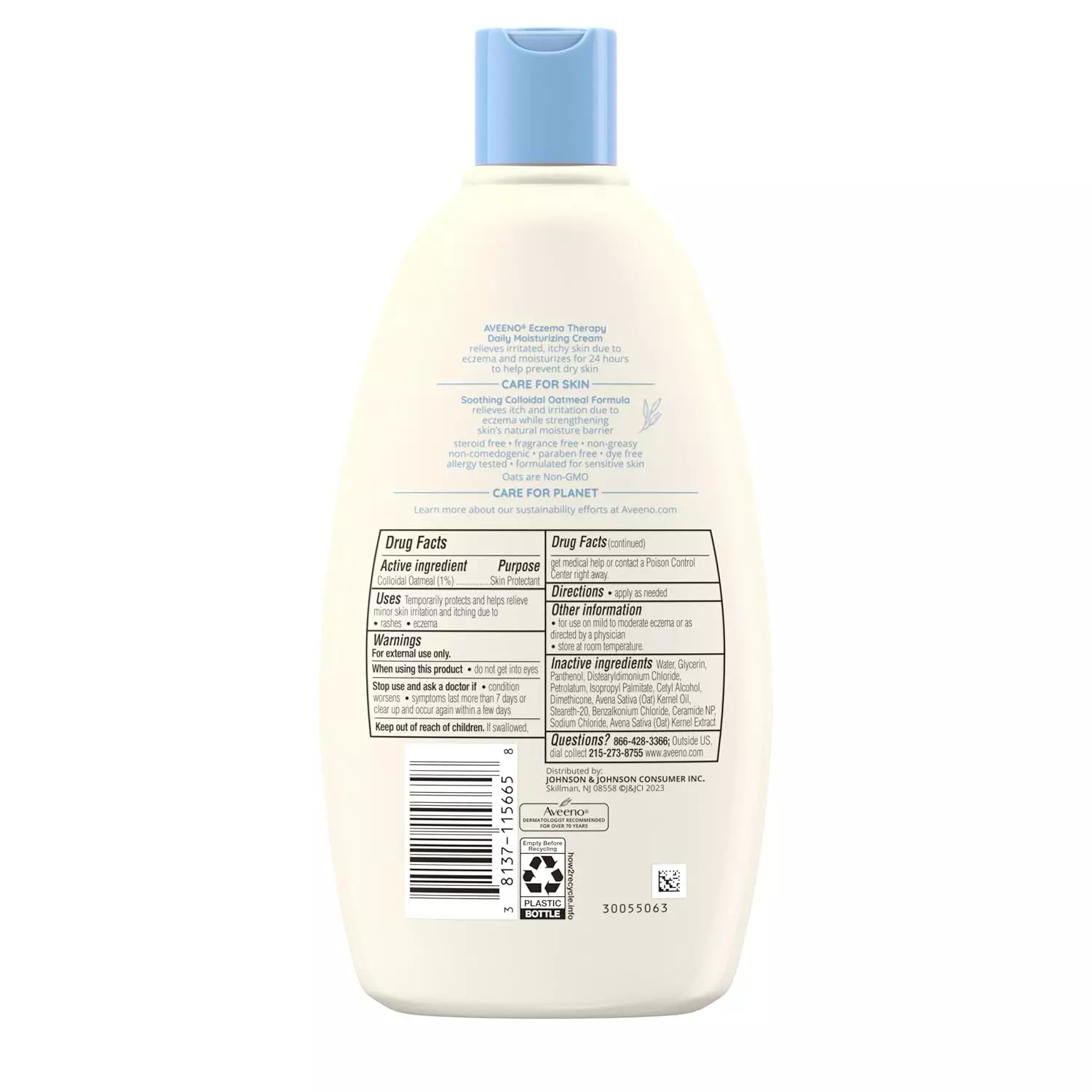 Aveeno Eczema Therapy Daily Moisturizing Cream (354ml)