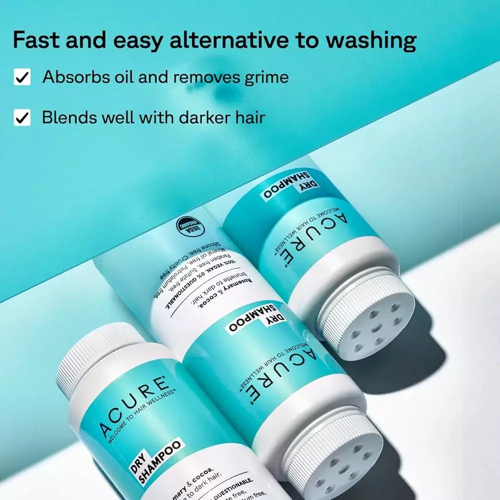 Acure Brunette to Dark Hair Types Dry Shampoo