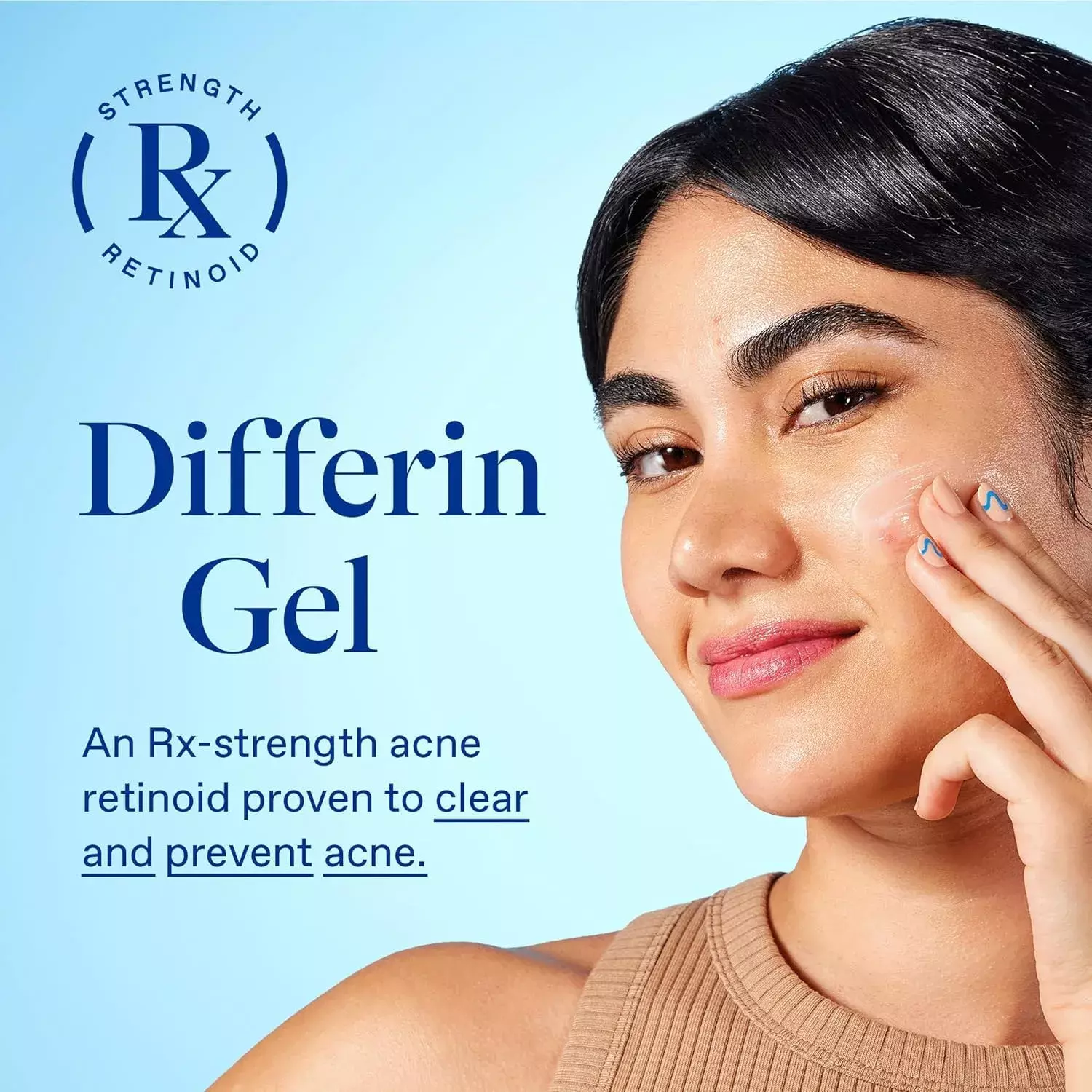 Differin Adapalene Gel 0.1% Acne Treatment PUMP 45g