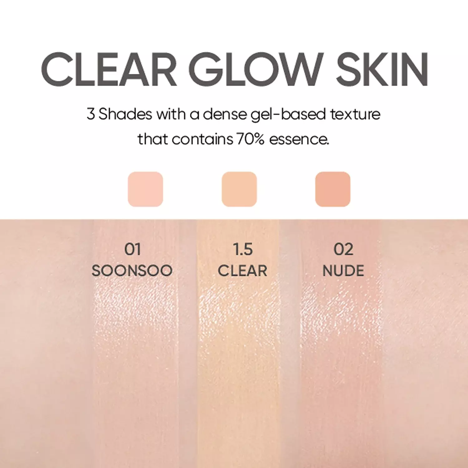 Amuse Dew Jelly Vegan Cushion SPF 38 PA+++ 02 NUDE
