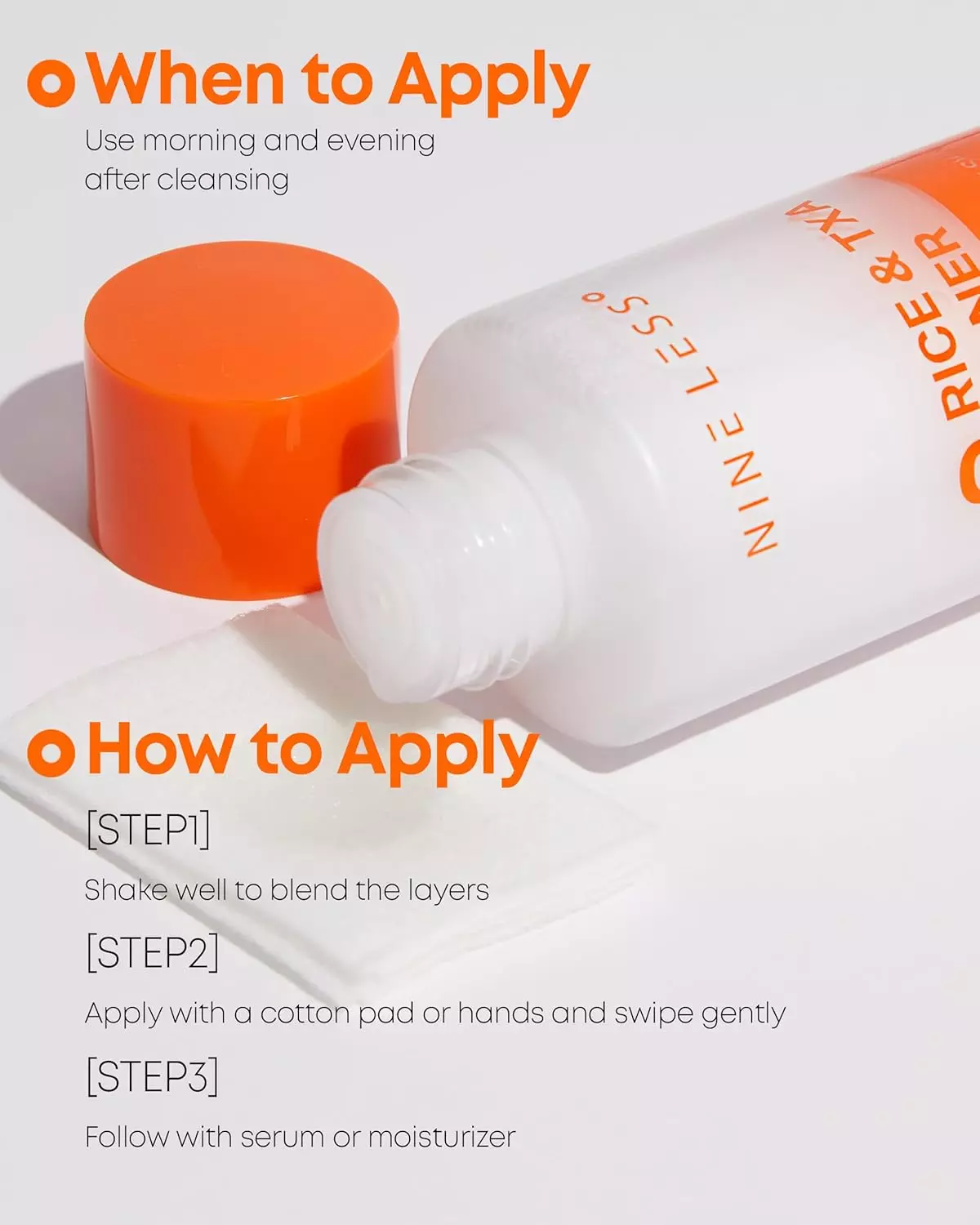 Nineless Mela-Pro Rice & TXA Toner (200ml)