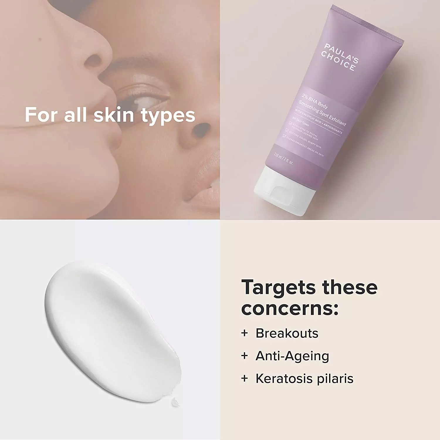 Paulas Choice 2% BHA Body Smoothening Spot Exfoliant 210ml