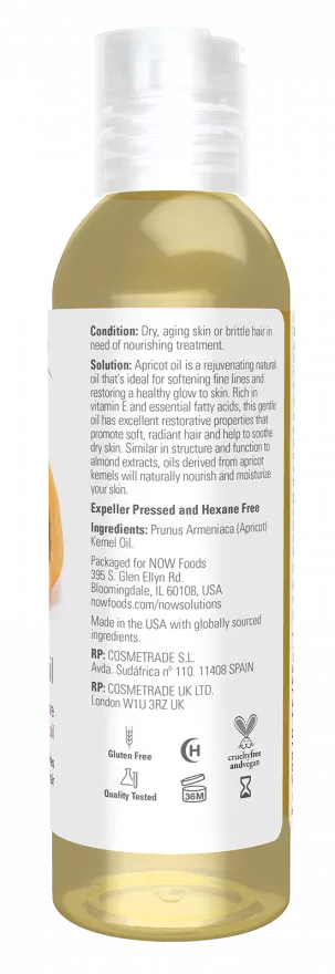 Now Foods Apricot Kernel Oil (118ml)