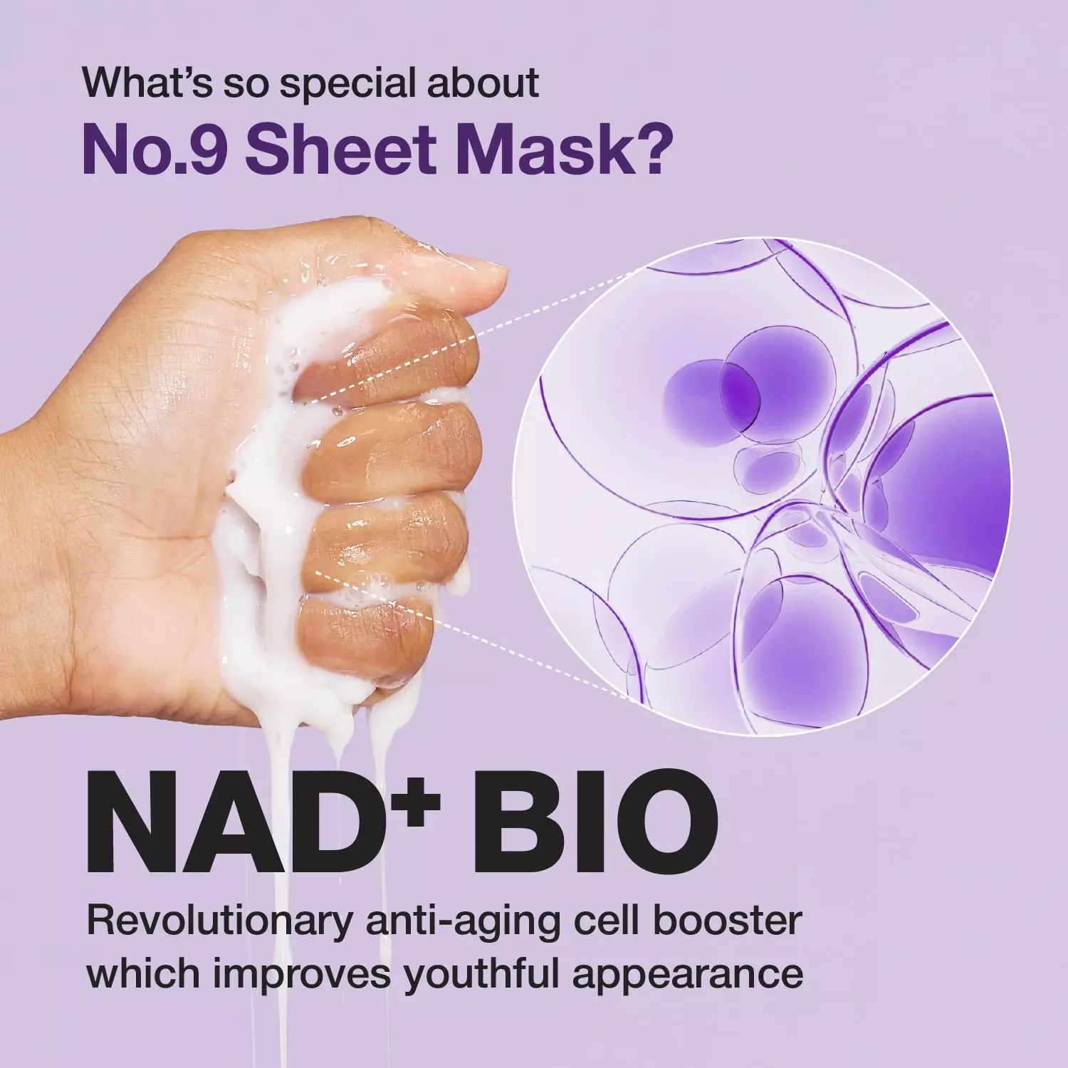 Numbuzin No.9 NAD Bio Lifting Full Cover Facial Mask
