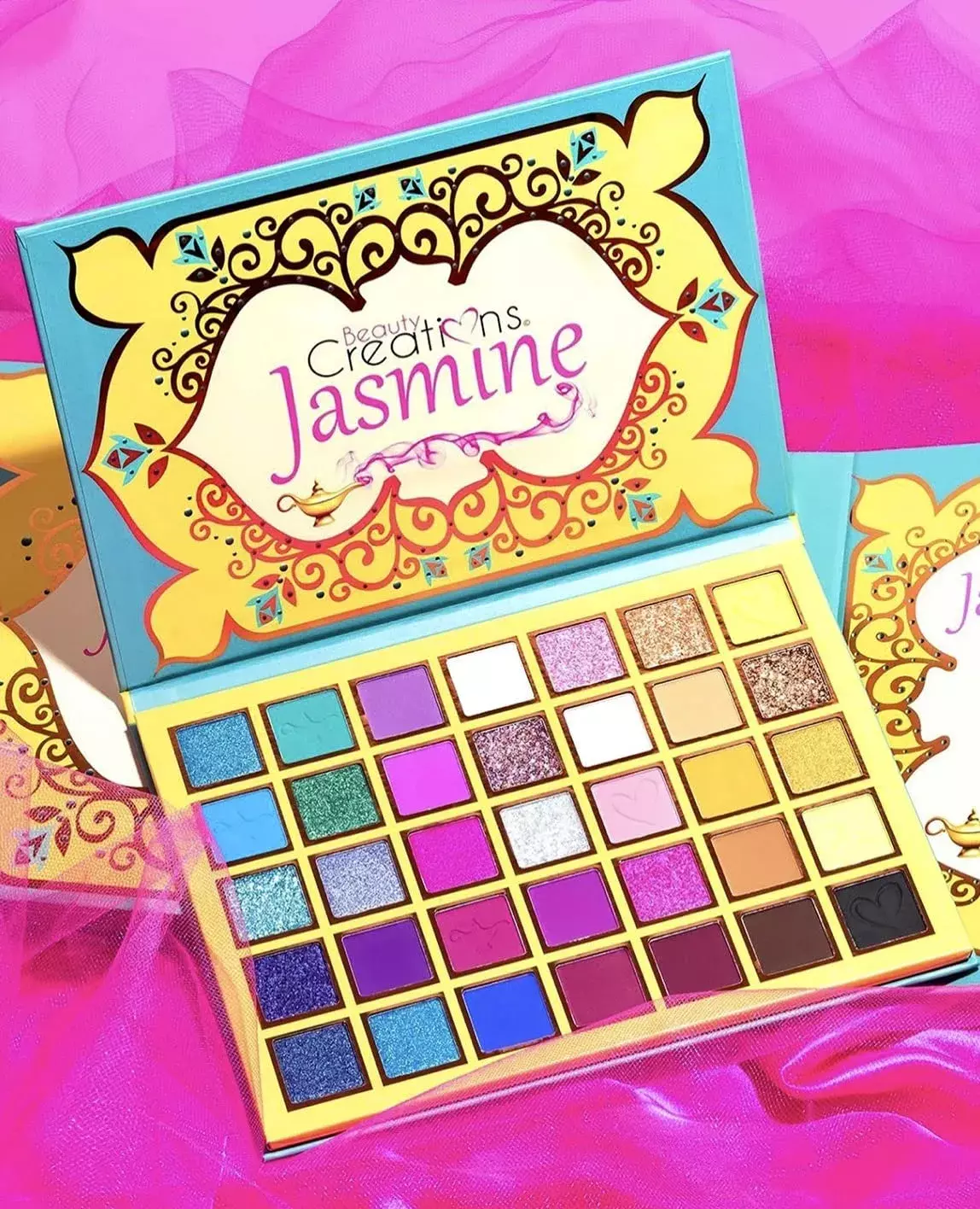 Beauty Creations 35 Color Pro Eyeshadow Palette 6 Styles - JASMINE (56.2g)