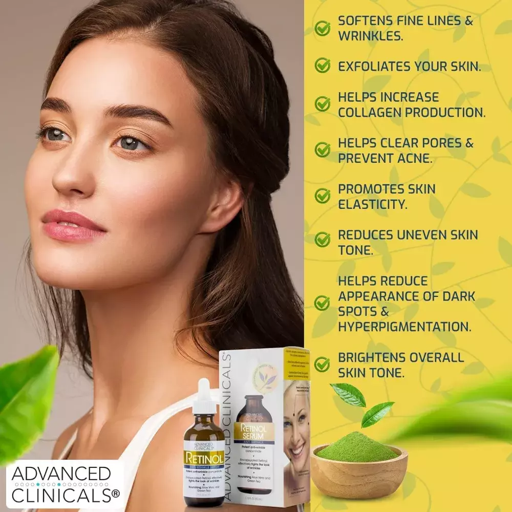Advanced Clinicals Retinol Anti-wrinkle Serum