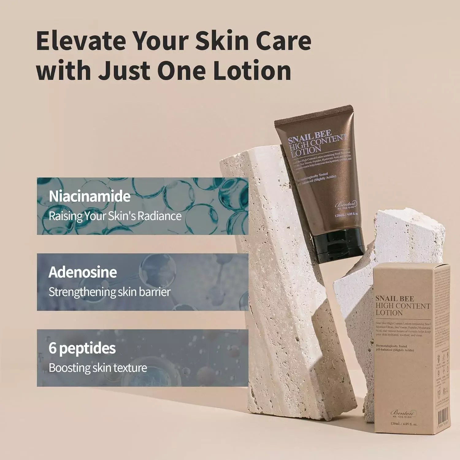 Benton Snail Bee High Content Lotion (120ml)