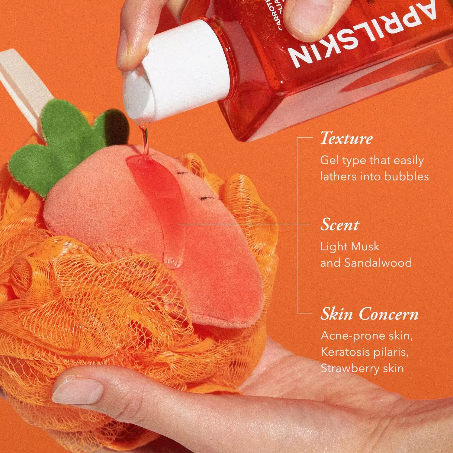 April Skin Carrotene IPMP Exfoliating Body Wash (300ML)