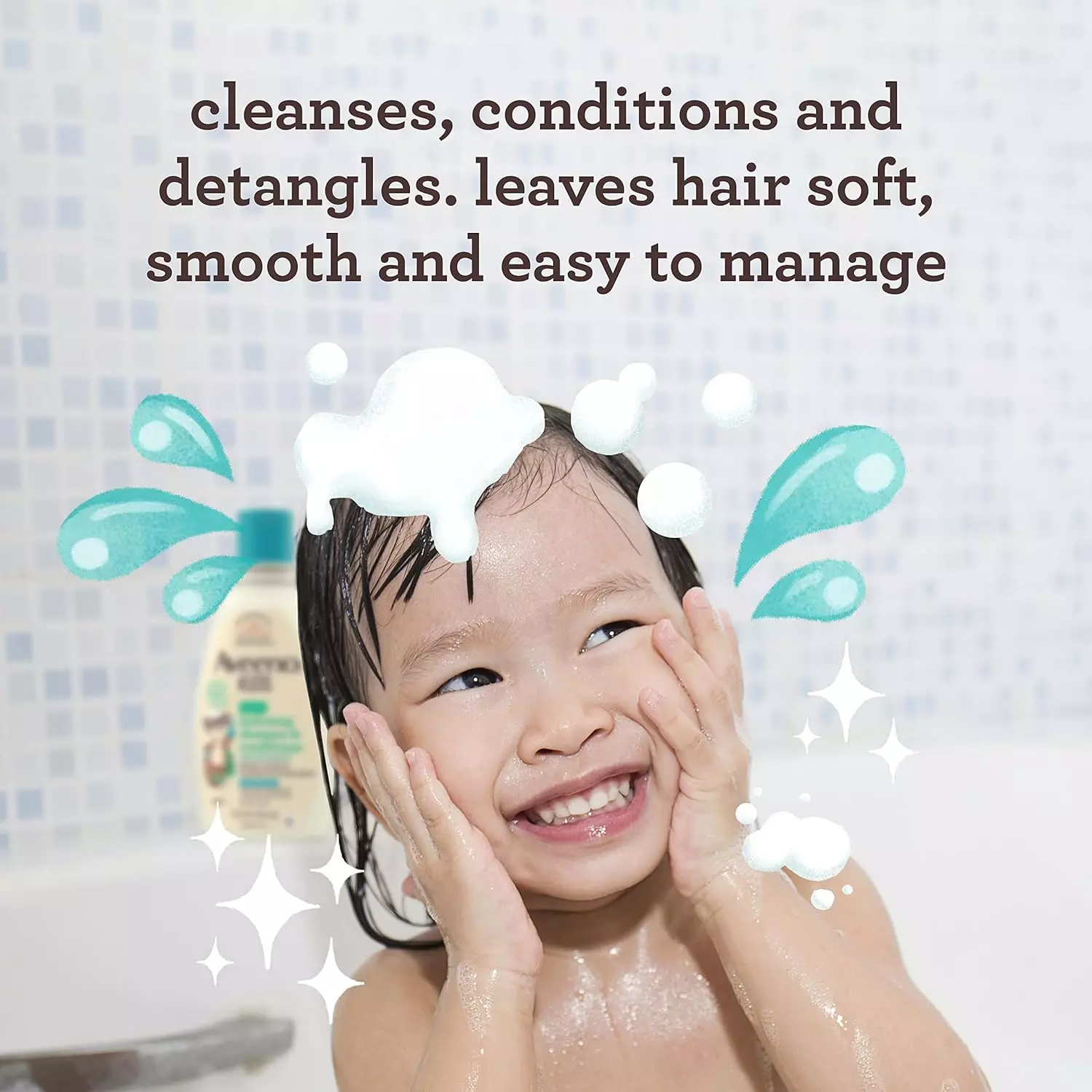 Aveeno Kids 2-in-1 Hydrating Shampoo & Conditioner (354ml)