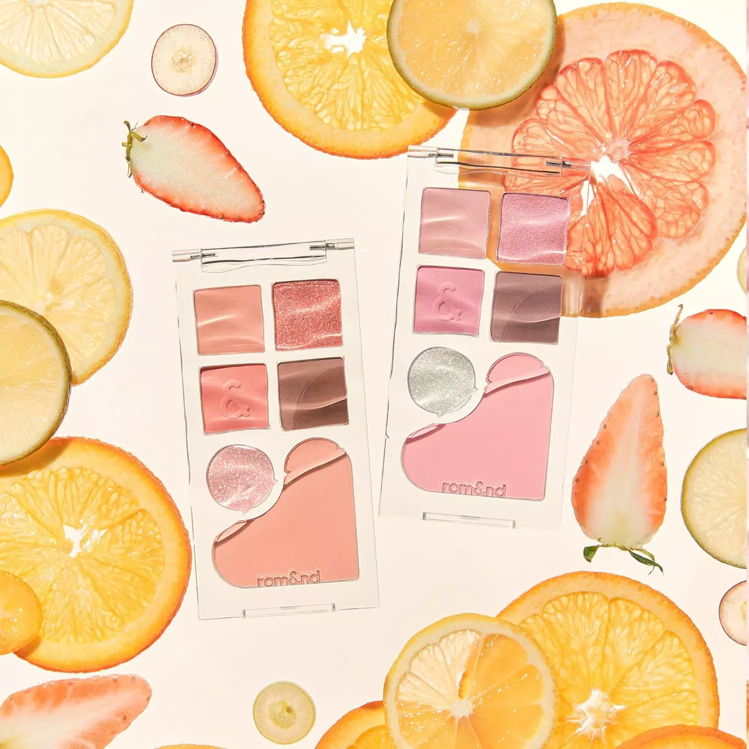 Rom&nd Bare Layer Pallete 02 - Strawberry Mood (14g)