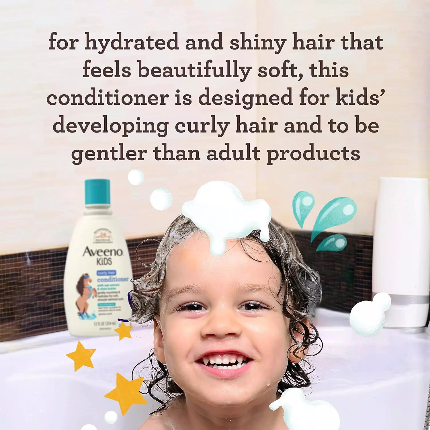 Aveeno Kids Curly Hair Conditioner (354ml)