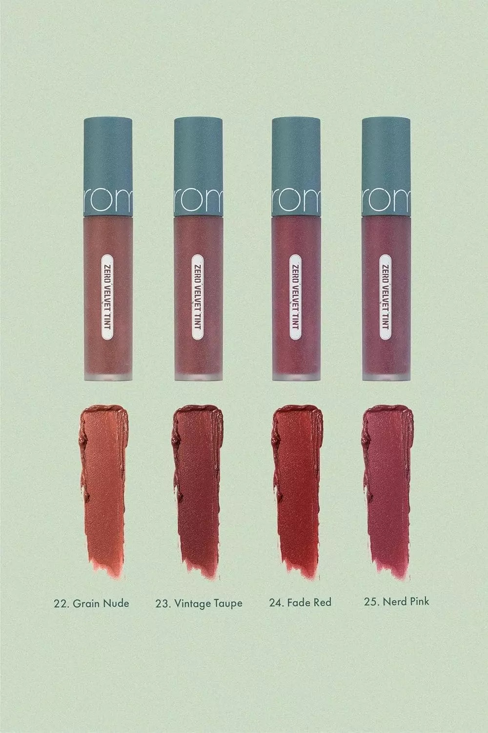 Rom&nd Zero Velvet Tint 22.GRAIN NUDE (5.5g)