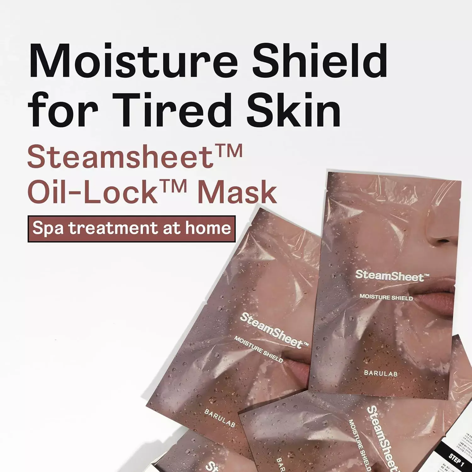 Barulab SteamSheet Moisture Shield Oillock Facial Mask (22g)