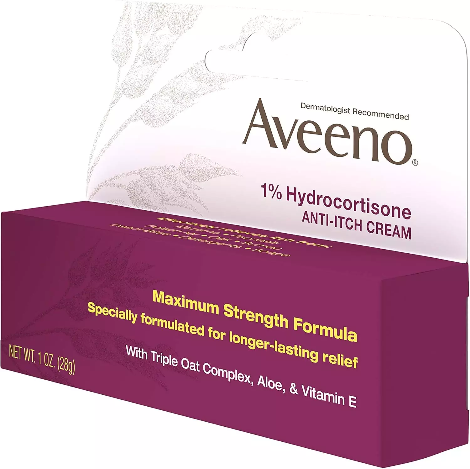 Aveeno 1% Hydrocortisone Anti-Itch Cream (28g)