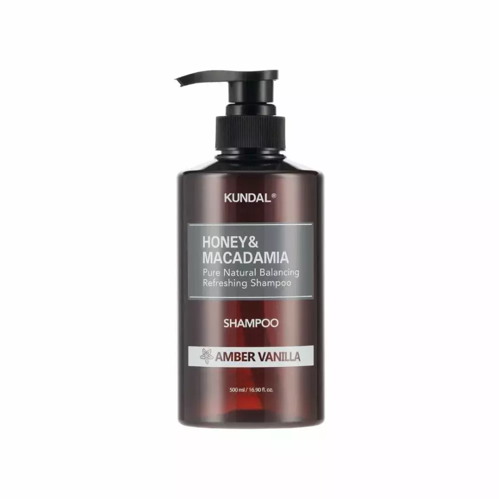 Kundal Honey & Macadamia Nature Shampoo Amber Vanilla (500ml)
