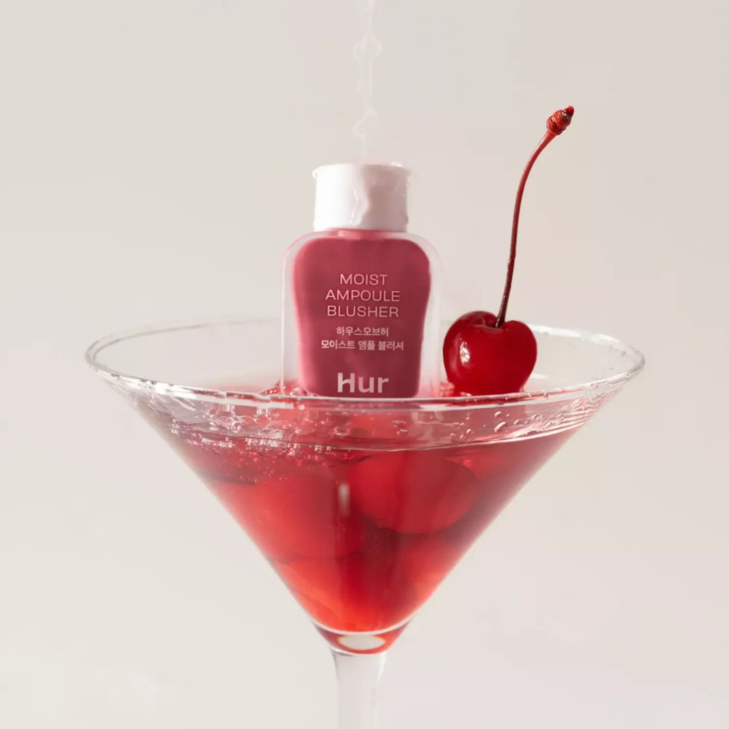 House Of Hur Moist Ampoule Blusher# 02 Deep Plum (10ml)