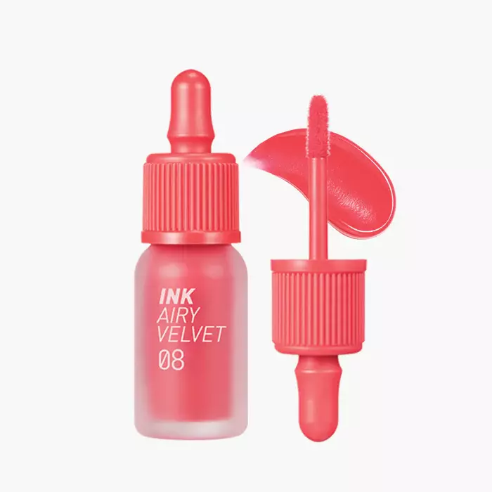 Peripera Ink Airy Velvet Lip Tint #08 PRETTY ORANGE PINK (4g)