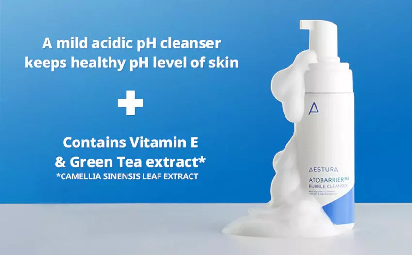 Aestura Atobarrier 365 Bubble Cleanser