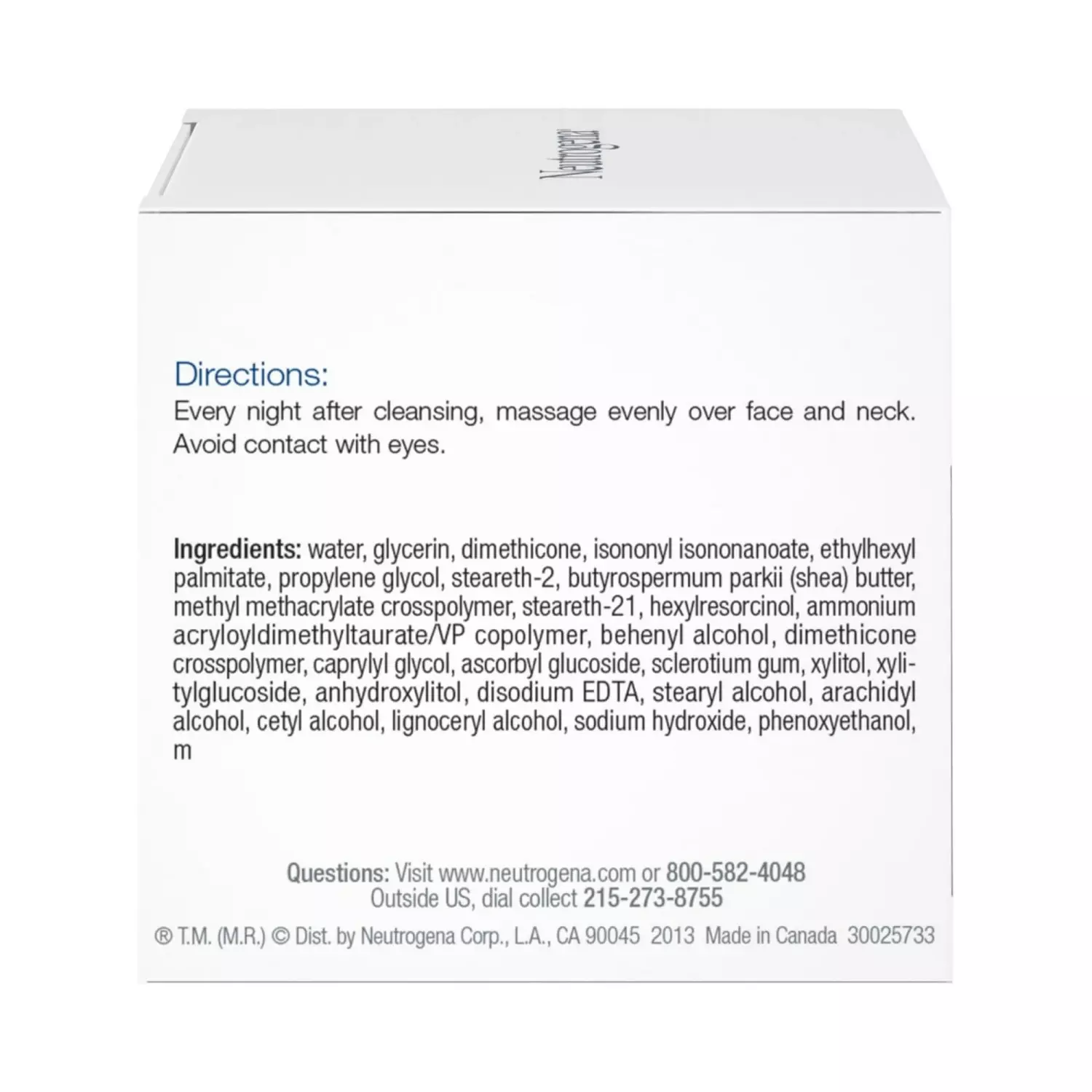 Neutrogena Triple Age Repair Night Moisturizer