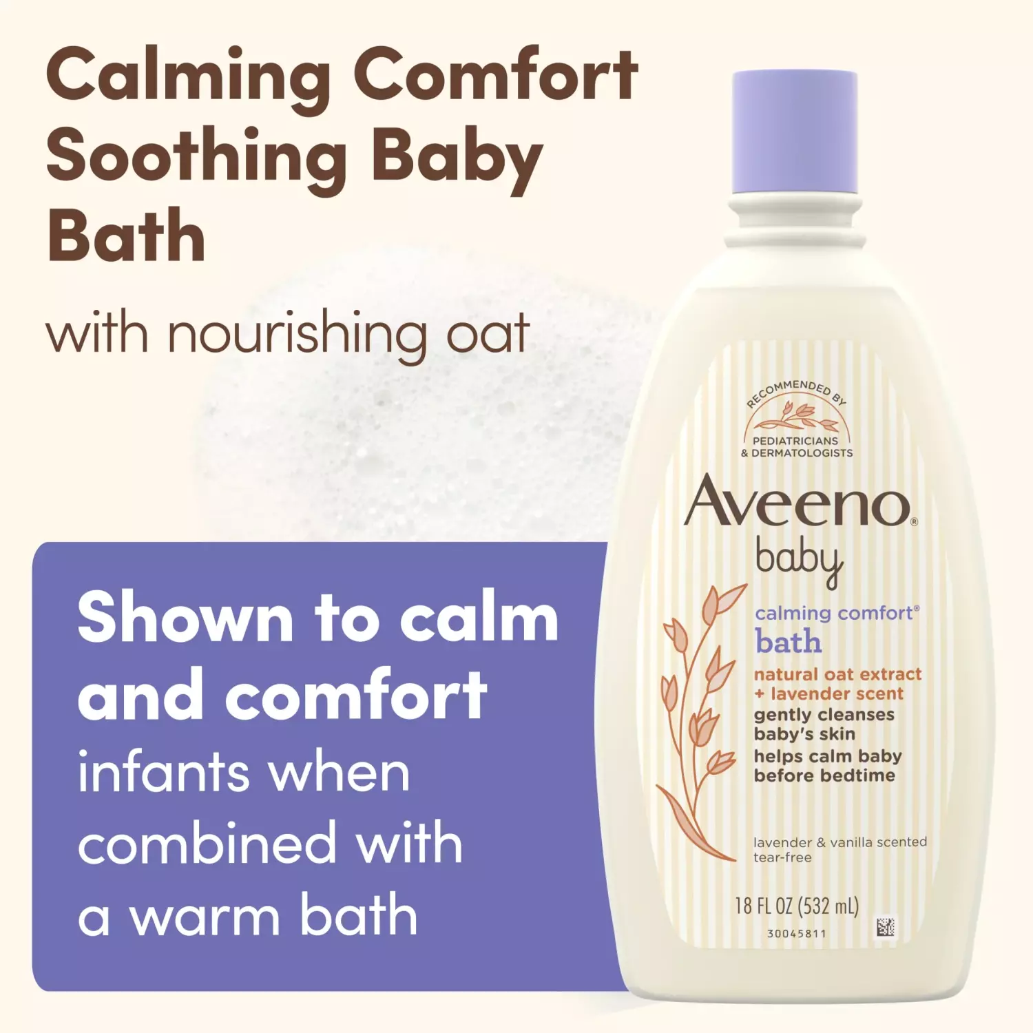 Aveeno Baby Calming Comfort Bath (532ml)