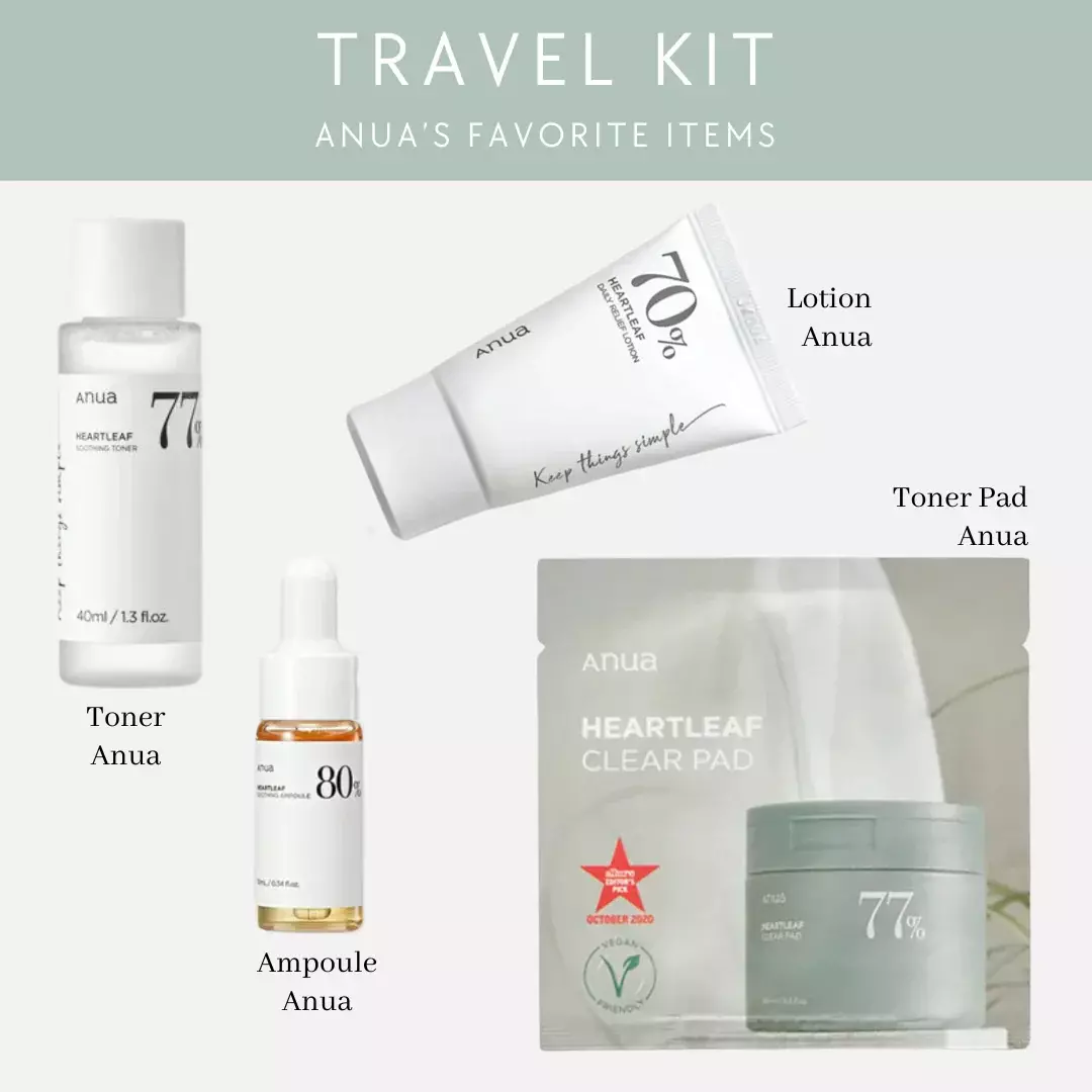 Anua Heartleaf Soothing Trial Kit