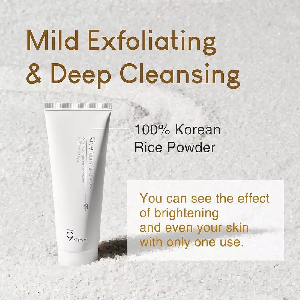 9wishes Rice Foaming Cleanser