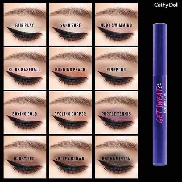 Cathy Doll Get Sweat Eyelight Stick #10 Rugby Red
