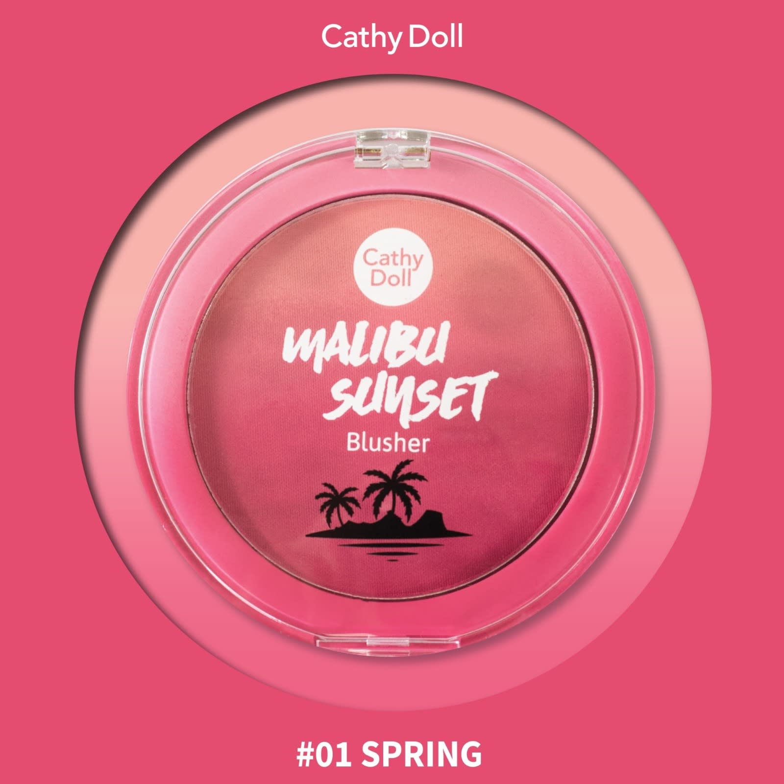 Cathy Doll Malibu Sunset Blusher #01 SPRING