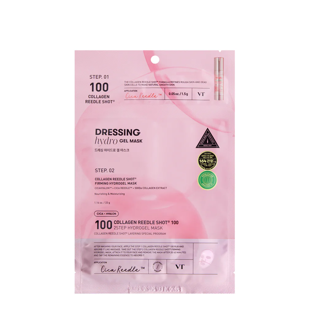 VT Collagen Reedle Shot 100 2-Step Hydrogel Mask