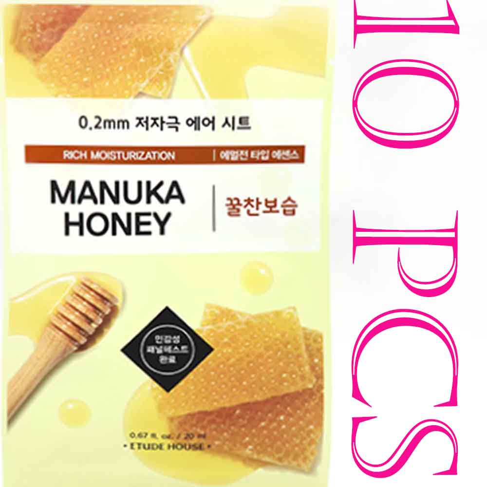 Etude House 0.2 Therapy Air Mask - Manuka Honey (10 pcs)