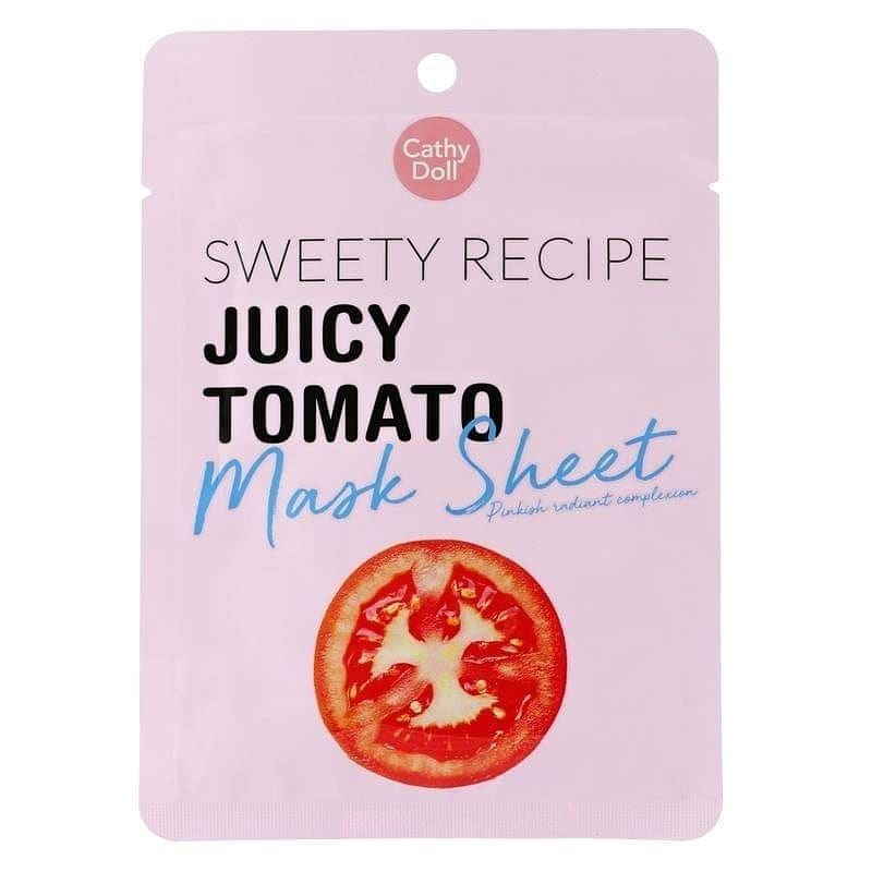 Cathy Doll Sweety Recipe Juicy Tomato Mask Sheet