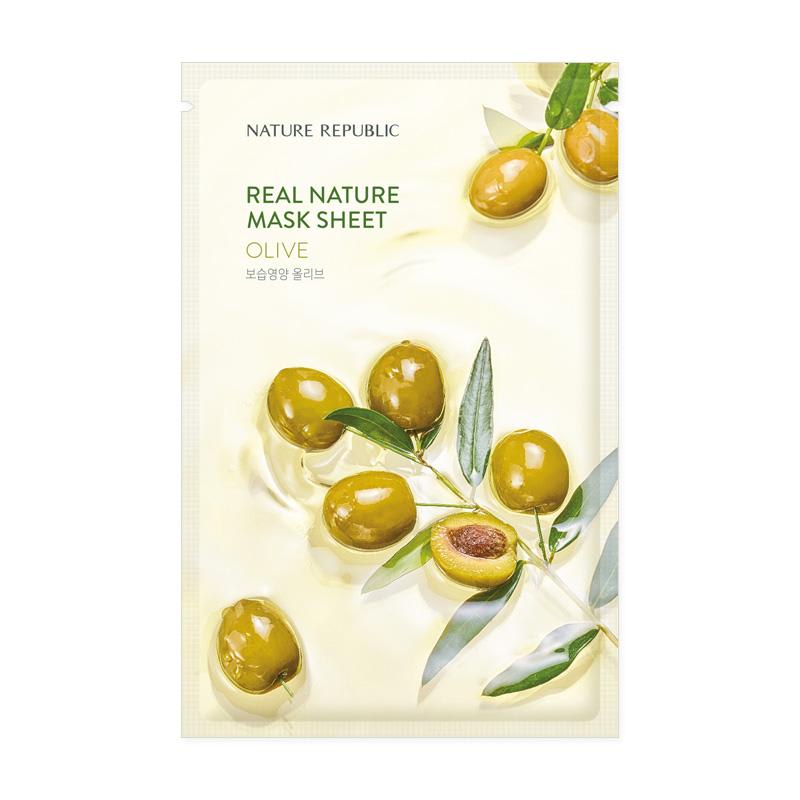 Nature Republic Real Nature Olive Mask Sheet