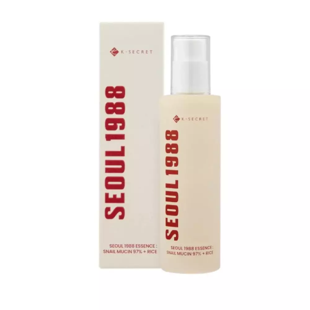K-Secret Seoul1988 Essence : Snail Mucin 97% + Rice 100ml