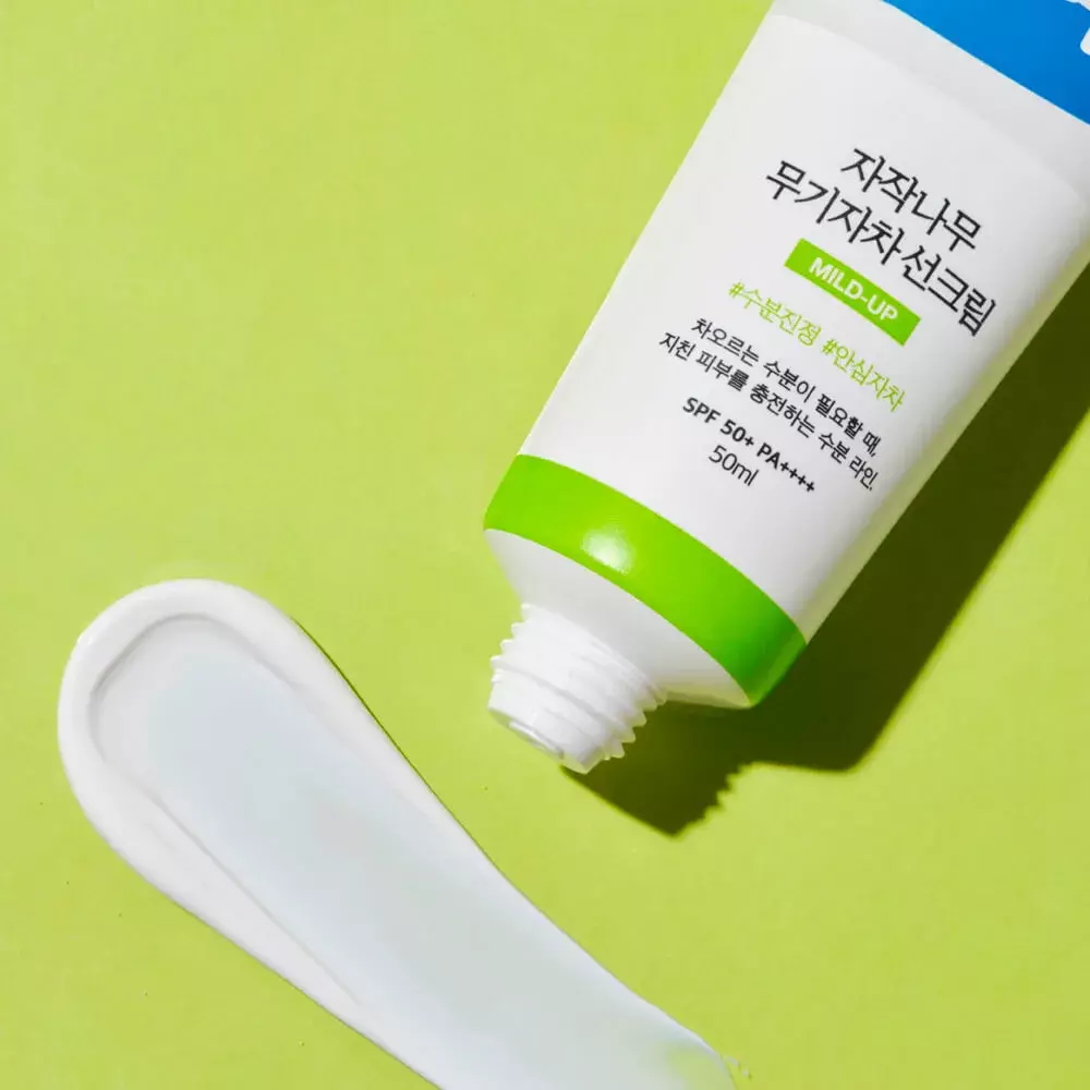 Round Lab Birch Moisturizing Mild-Up Sunscreen (50ml)