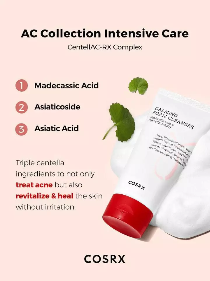 Cosrx AC Collection Calming Foam Cleanser (50ml)