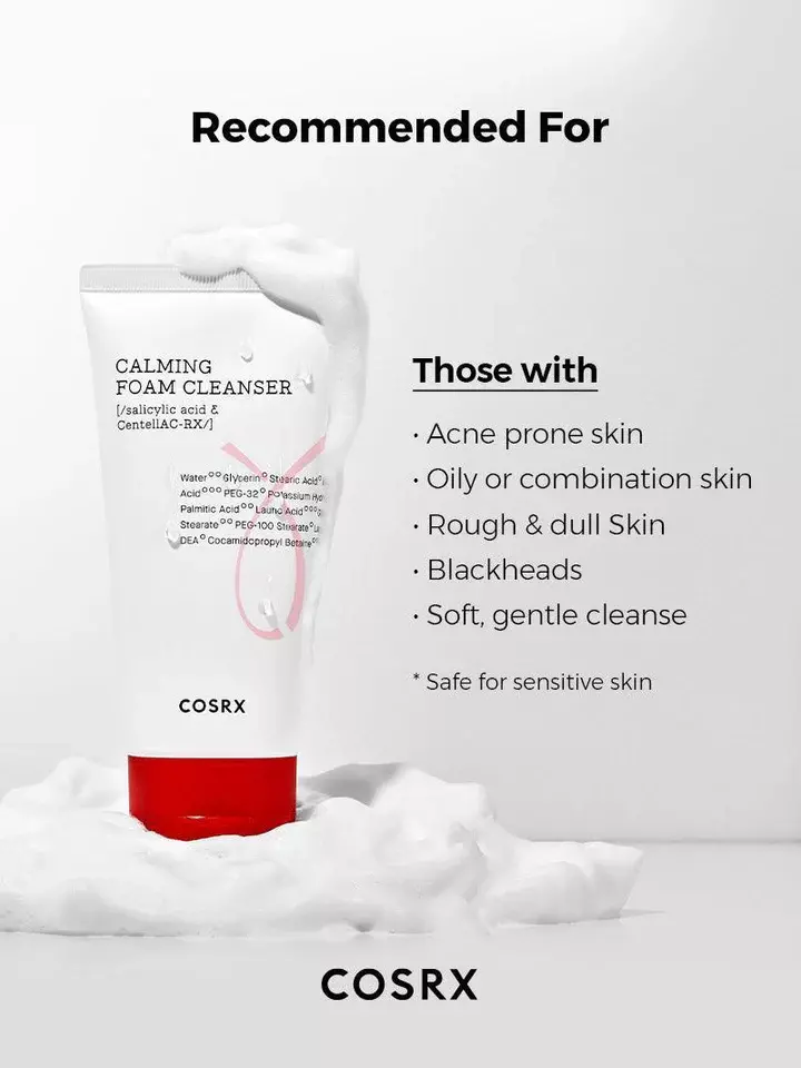 Cosrx AC Collection Calming Foam Cleanser (50ml)