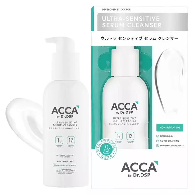 Acca By Dr.DSP Ultra Sensitive Serum Cleanser (200ml)