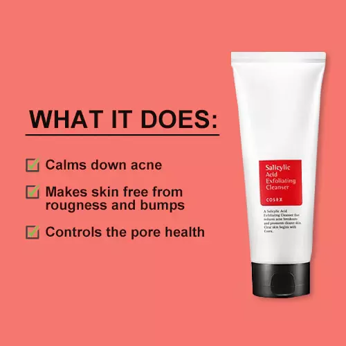 Cosrx Salicylic Acid Daily Gentle Cleanser (50ml)