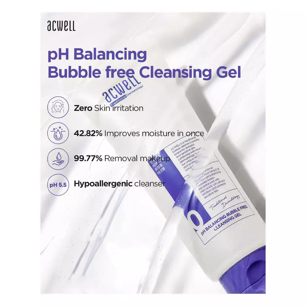 Acwell pH Balancing Bubble Free Cleansing Gel