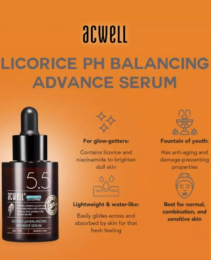 Acwell Licorice pH Balancing Advance Serum