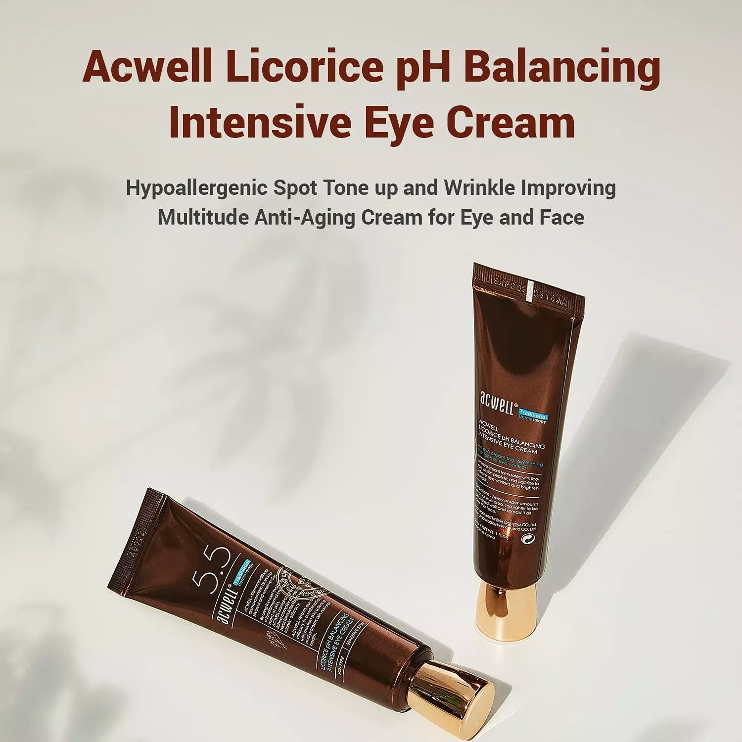 Acwell Licorice pH Balancing Cleansing Intensive Eye Cream