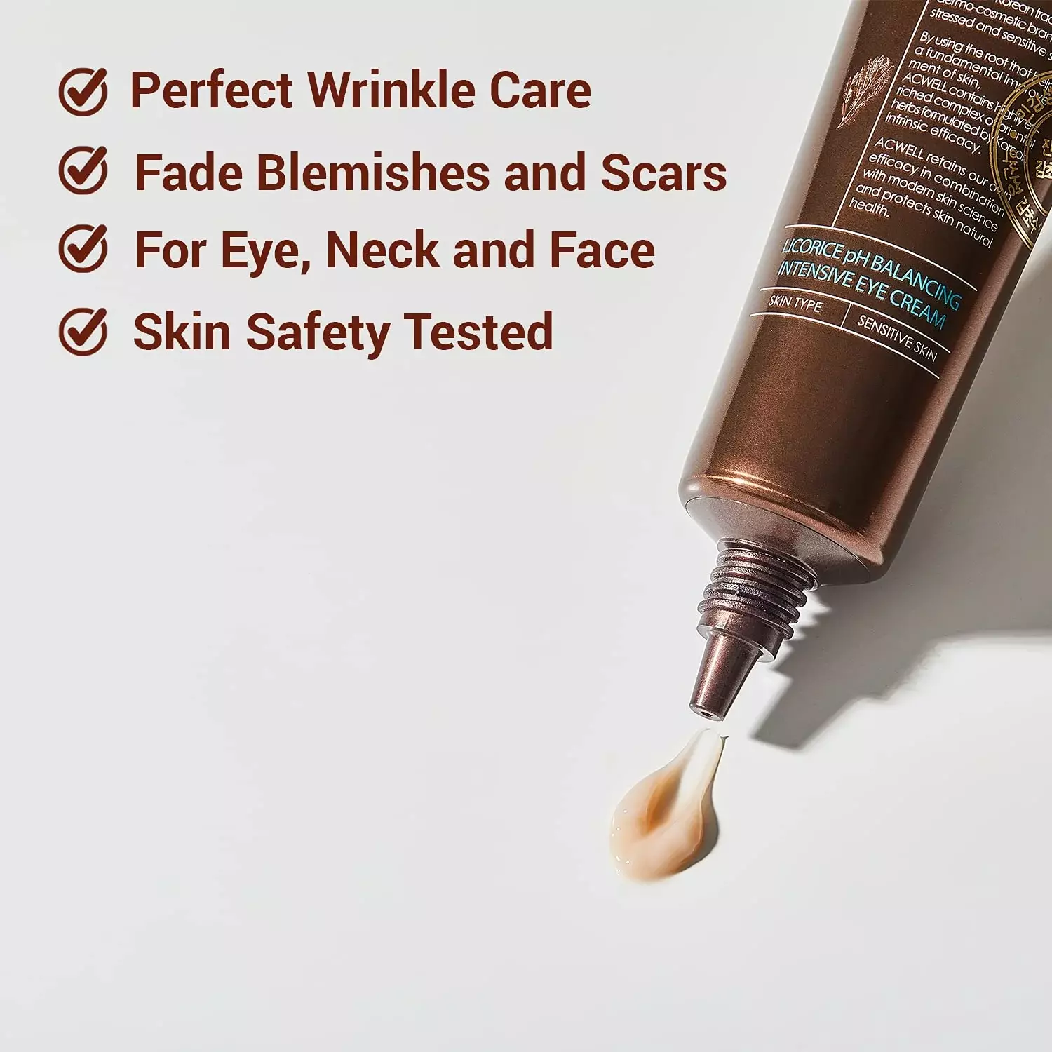 Acwell Licorice pH Balancing Cleansing Intensive Eye Cream
