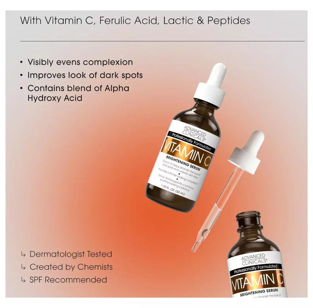 Advanced Clinicals Vitamin C Brightening Serum (52ml)