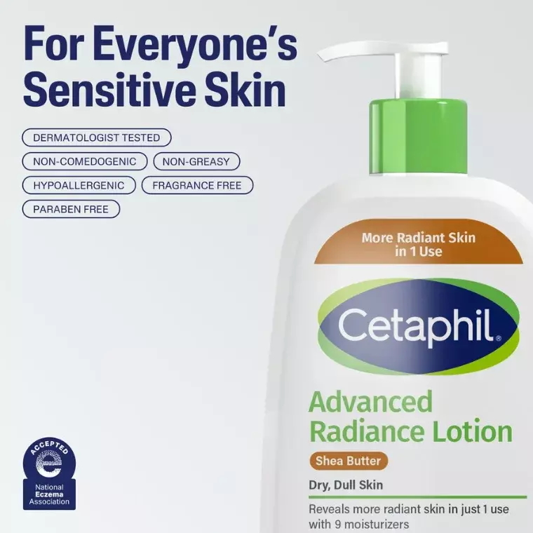 Cetaphil Advanced Radiance Lotion Dry & Dull Skin (473ml)