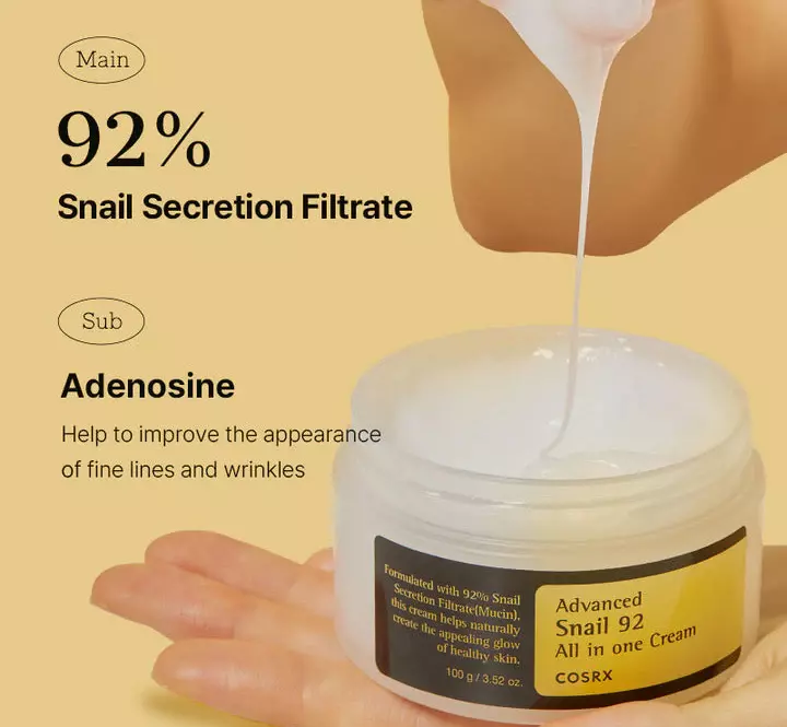 Cosrx Advanced Snail 92 All in One Cream (100g)