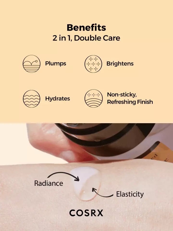 Cosrx Advanced Snail Radiance Dual Essence (80ml)